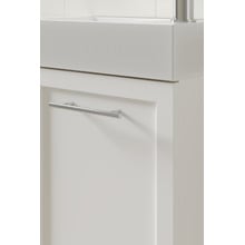 Dunes 400mm Matte White Wall Hung Single Vanity with Integrated Basin